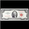 Image 2 : 1963 $2 Red seal United States Note Grades Gem++ CU