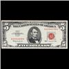 Image 2 : 1963 $5 Red seal United States Note Grades Choice AU/BU Slider