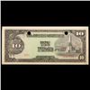 Image 2 : 1943 Philippines 10 Pesos Japanese WWII Invasion Currency Grades Select CU