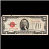 Image 2 : 1928G $2 Red seal United States Note Grades vf+