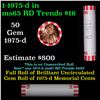 Image 1 : Shotgun Lincoln 1c roll, 1975-d 50 pcs Bank Wrapper.