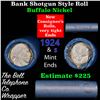 Image 1 : Buffalo Nickel Shotgun Roll in Old Bank Style 'Bell Telephone'  Wrapper 1924 &s Mint Ends