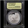 Image 2 : Proof 2007-p Jamestown Modern Commem Dollar $1 Graded GEM++ Proof Deep Cameo By USCG