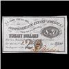 Image 2 : C.S.A. $20 Bond Coupon Feb. 20th 1863 Grades Select CU