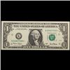 Image 2 : *Star Note* Series 2001 $1 Green Seal Federal Reserve Note Grades Gem+ CU