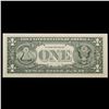 Image 3 : *Star Note* Series 2001 $1 Green Seal Federal Reserve Note Grades Gem+ CU