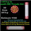 Image 1 : Shotgun Lincoln 1c roll, 1973-p 50 pcs Bank Wrapper.