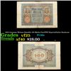 Image 1 : 1920 Germany Weimar Republic 100 Marks Post-WWI Hyperinflation Banknote Grades vf+
