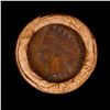 Image 3 : Mixed small cents 1c orig shotgun roll, 1918-d Wheat Cent, 1898 Indian Cent other end, Brinks Wrappe
