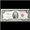Image 2 : 1963 $2 Red seal United States Note Grades Choice CU