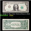 Image 1 : 1963B $1 'Barr Note' Federal Reserve Note Grades vf+