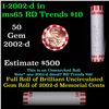 Image 1 : Shotgun Lincoln 1c roll, 2002-d 50 pcs Bank Wrapper.