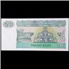 Image 3 : 1994 Myanmar 20 Kyats Note P# 72 Grades Gem+ CU