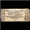 Image 2 : 1864 $10 Confederate Note, T68 Grades vf+