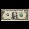 Image 2 : *Star Note* Series 2001 $1 Green Seal Federal Reserve Note Grades Gem+ CU