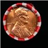 Image 2 : Shotgun Lincoln 1c roll, 1976-d 50 pcs Bank Wrapper.