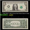 Image 1 : **Star Note** 1995 $1 Green Seal Federal Reserve Note  Grades Gem CU