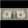 Image 2 : **Star Note** 1995 $1 Green Seal Federal Reserve Note  Grades Gem CU