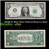 Image 1 : 1963B $1 'Barr Note' Federal Reserve Note Grades vf++