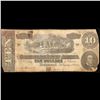 Image 2 : 1864 $10 Confederate Note, T68 Grades vf+