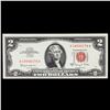Image 2 : 1963A $2 Red seal United States Note Grades Gem CU