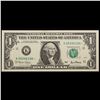 Image 2 : *Star Note* Series 2001 $1 Green Seal Federal Reserve Note Grades Gem CU