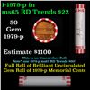Image 1 : Shotgun Lincoln 1c roll, 1979-p 50 pcs Bank Wrapper.