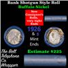 Image 1 : Buffalo Nickel Shotgun Roll in Old Bank Style 'Bell Telephone'  Wrapper 1926 &s Mint Ends