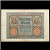 Image 2 : 1920 Germany Weimar Republic 100 Marks Post-WWI Hyperinflation Banknote Grades vf+