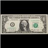 Image 2 : **Star Note** 2009 $1 Green Seal Federal Reserve Note  Grades Choice CU