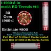 Image 1 : Shotgun Lincoln 1c roll, 1960-p 50 pcs Bank Wrapper.