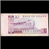 Image 3 : 1980 Ghana 10 cedis P# 20C Grades Select CU