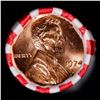 Image 2 : Shotgun Lincoln 1c roll, 1974-d 50 pcs Bank Wrapper.