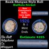 Image 1 : Buffalo Nickel Shotgun Roll in Old Bank Style 'Bell Telephone'  Wrapper 1926 &s Mint Ends