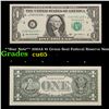 Image 1 : **Star Note** 2003A $1 Green Seal Federal Reserve Note  Grades Gem CU