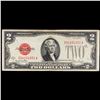 Image 2 : 1928G $2 Red seal United States Note Grades vf+