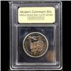 Image 2 : Proof 1991-1995-p WWII Modern Commem Half Dollar 50c Graded GEM++ Proof Deep Cameo By USCG