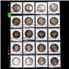 Image 2 : Huge Liifetime Collection - Too Many Coins To Auction Individually - This Lot is For One Page of 20 