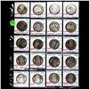Image 2 : Huge Liifetime Collection - Too Many Coins To Auction Individually - This Lot is For One Page of 20 