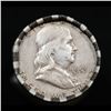 Image 2 : ***Auction Highlight*** Bank 50c Shotgun Roll $10 Halves 20 Coins in an old bank wrapper p Walker & 
