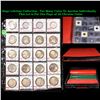 Image 1 : Huge Liifetime Collection - Too Many Coins To Auction Individually - This Lot is For One Page of 20 