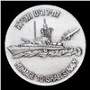 Image 2 : 1973 Israel Government Homage To Israel Navy Medallion Grades Choice Unc
