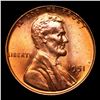 Image 2 : 1951-d Lincoln Cent 1c Grades GEM+ Unc RD