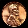 Image 2 : 1958-d Lincoln Cent 1c Grades GEM++ Unc RD