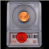 Image 5 : ***Auction Highlight*** 1945-s Lincoln Cent Near TOP POP! 1c Graded ms67+ rd BY SEGS (fc)