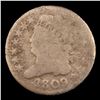 Image 2 : 1809 Classic Head half cent 1/2c Grades g, good