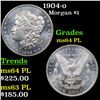Image 1 : 1904-o Morgan Dollar $1 Grades Choice Unc PL