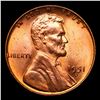 Image 2 : 1951-d Lincoln Cent 1c Grades GEM+ Unc RD
