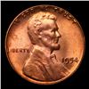 Image 2 : 1954-p Lincoln Cent 1c Grades GEM+ Unc RD