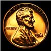 Image 2 : Proof 1961 Lincoln Cent 1c Grades Gem+ Proof Red